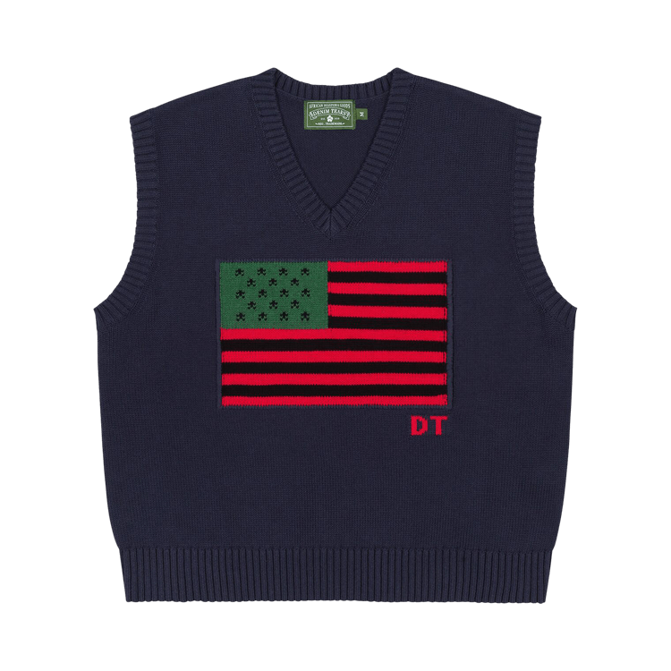 Denim Tears African-Americana Vest "Navy"