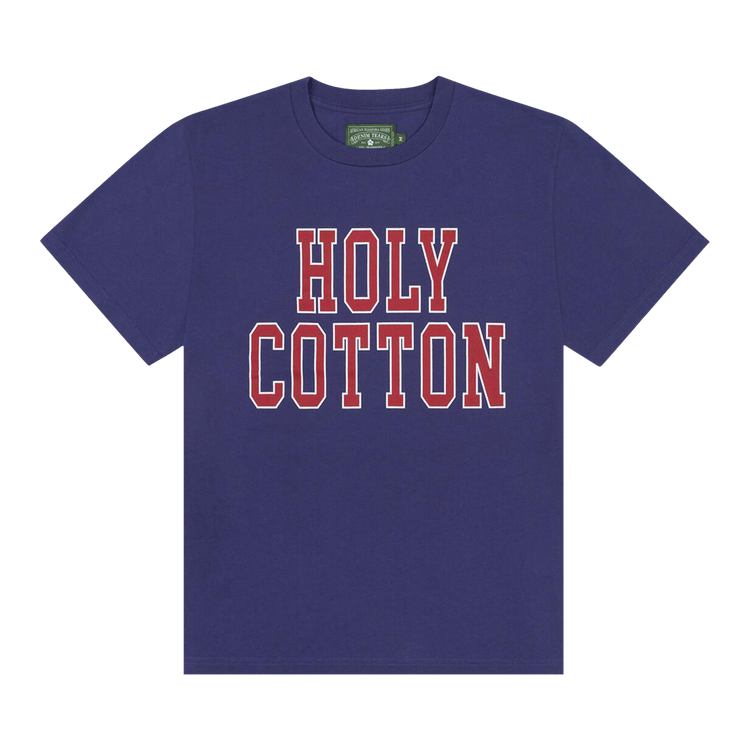 Denim Tears Holy Cotton Tee "Navy"