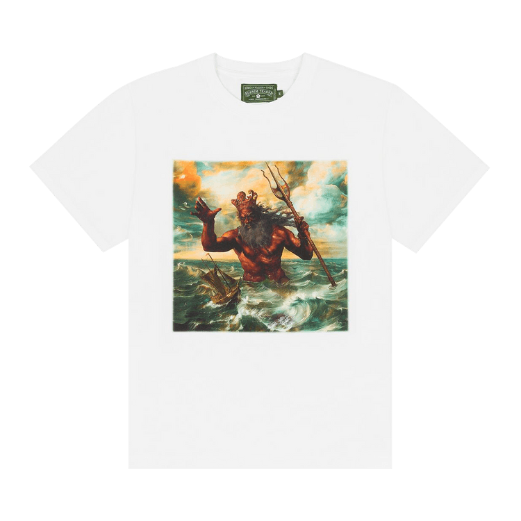 Denim Tears Poseidon's Revenge Tee 'White'