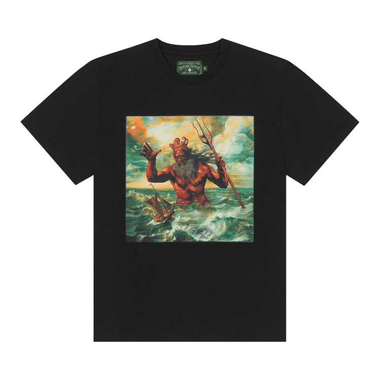 Denim Tears Poseidon's Revenge Tee 'Black'
