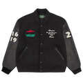 Denim Tears Peace Wreath Varsity Jacket "Black"
