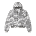 Vale Forever Winter Crystal Camo Work Jacket "Washed/White/Camo"