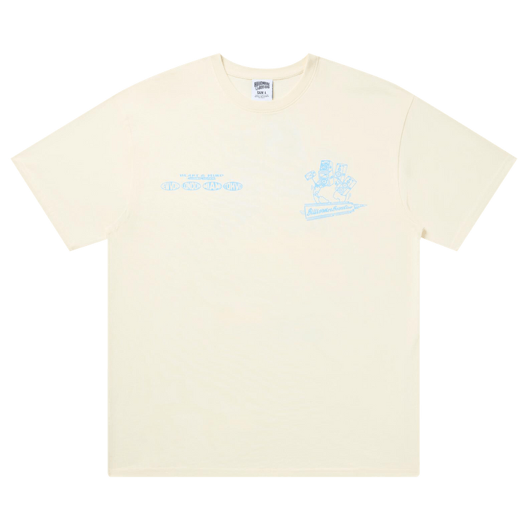 Billionaire Boys Club Sound Waves Short-Sleeve Tee "Winter White"