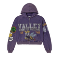 Vale Forever Army Zip Up "Purple"