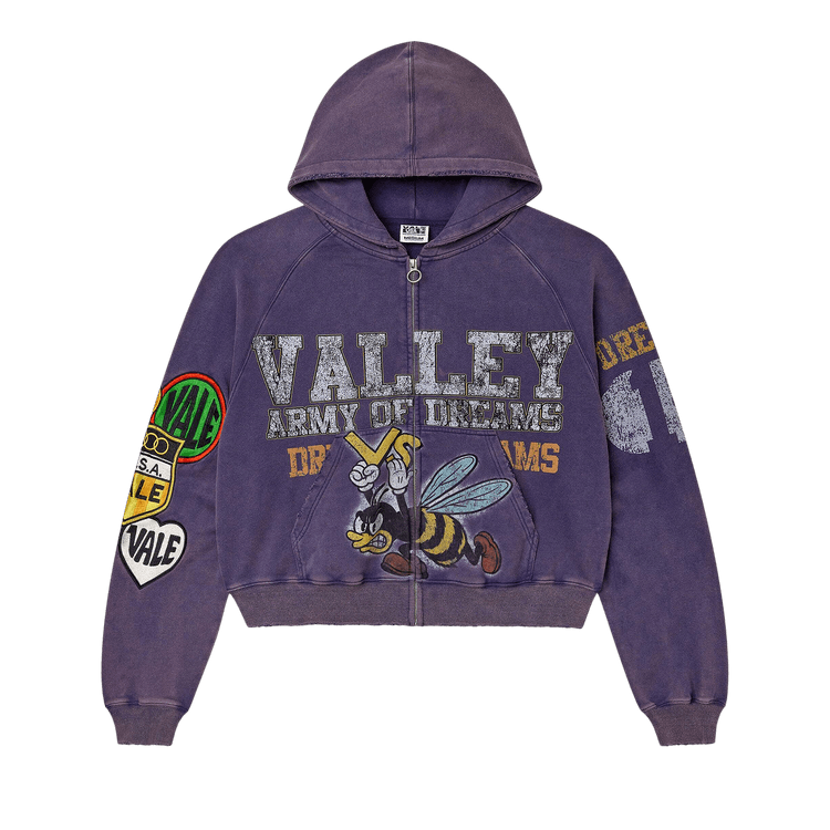 Vale Forever Army Zip Up "Purple"
