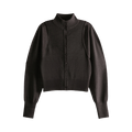 Amomento Blocking Button Up Cardigan "Dark Brown"