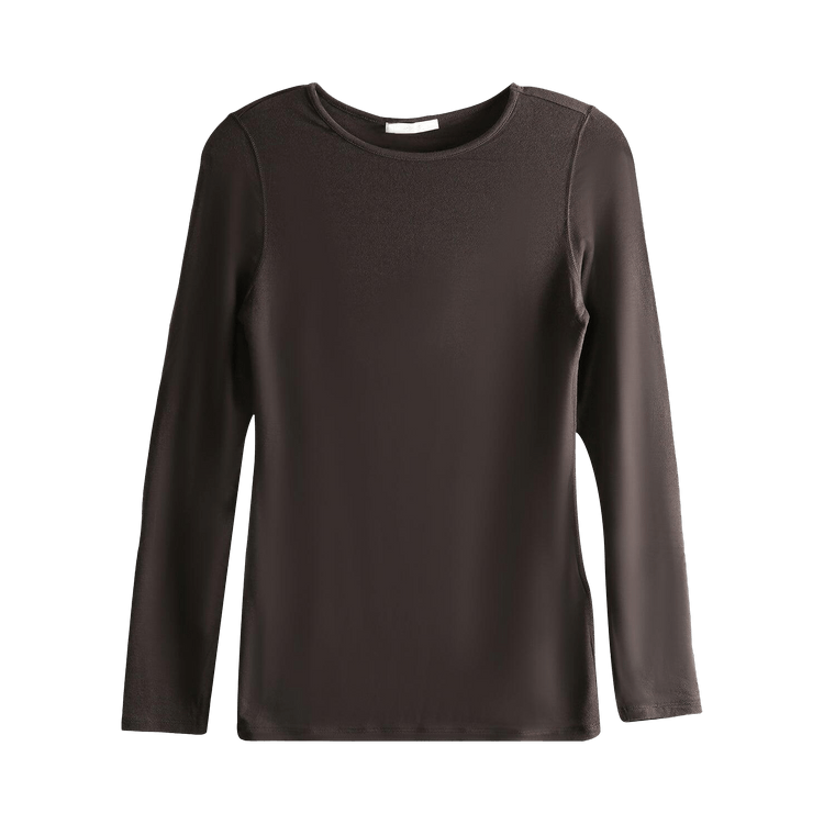Amomento Round T-Shirt "Brown"