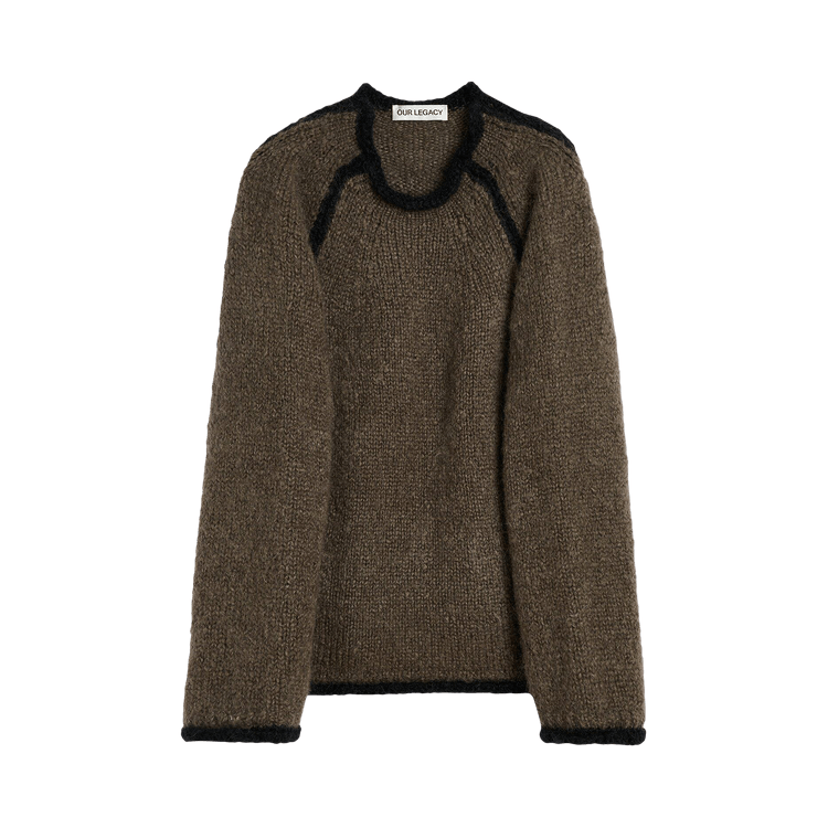Our Legacy Rider Roundneck Sweater "Steel Mohair"
