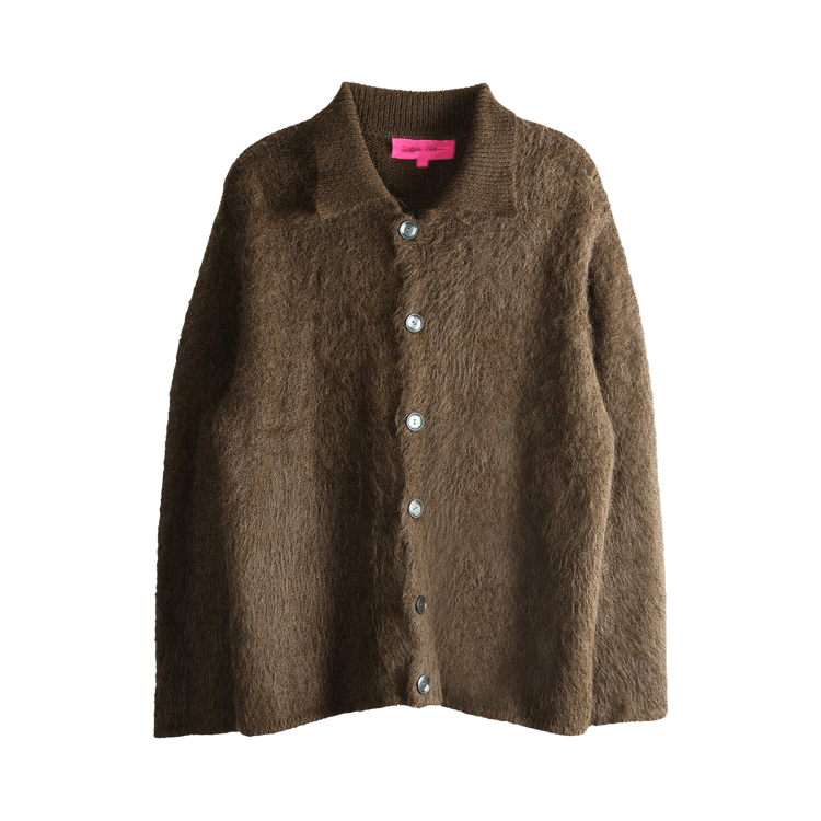 The Elder Statesman Thistle Mens Shacket "Wenge"