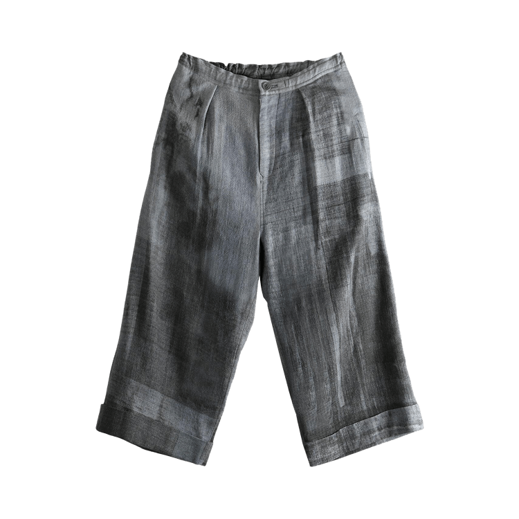 Y's O-Front Tuck Mackin P Pant 'Grey'