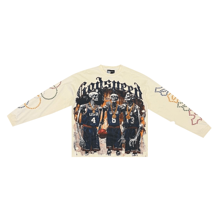 Godspeed DreamTeam 24 Long-Sleeve VVS T-Shirt "Bone"