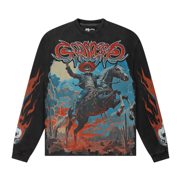 Godspeed Best Western Long-Sleeve T-Shirt "Grey Wash"