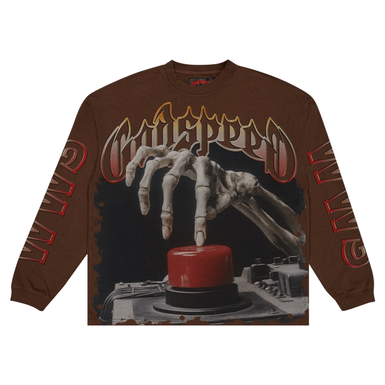 Godspeed Detonator Long-Sleeve T-Shirt "Mocha Wash"