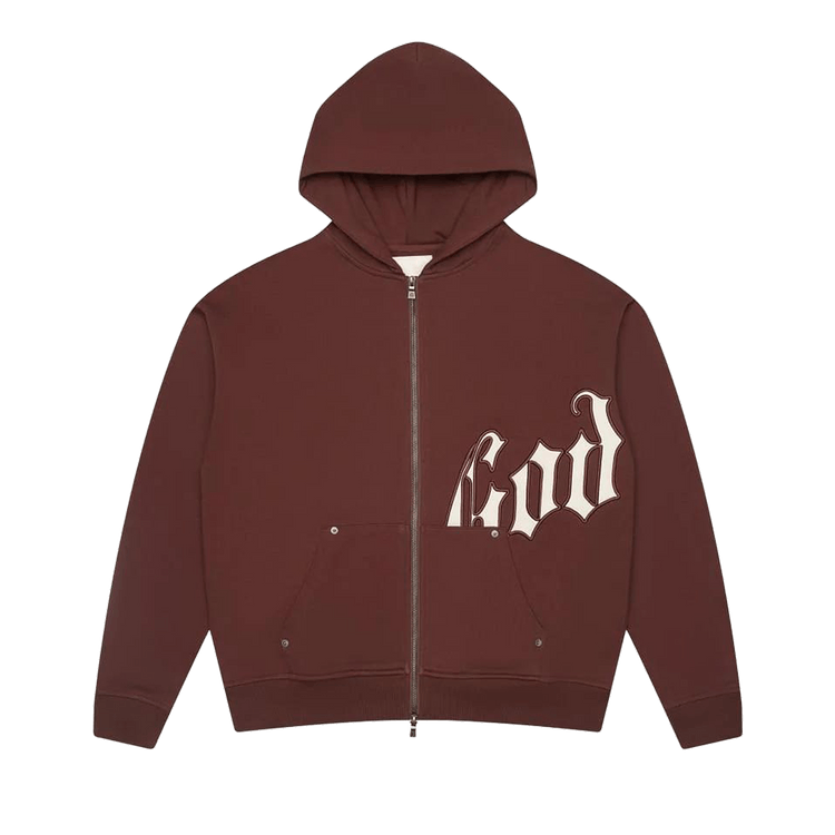 Godspeed OG Logo Sweatsuit V2 "Brown White"