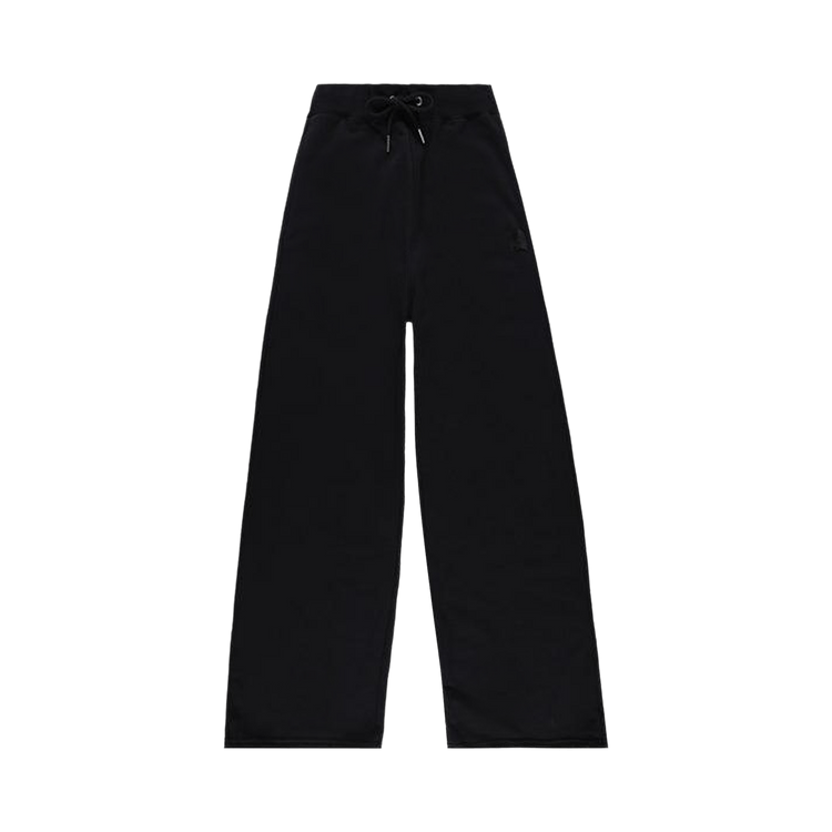 Air Jordan French Terry Open-Hem Pants "Black/Dark Smoke Grey"