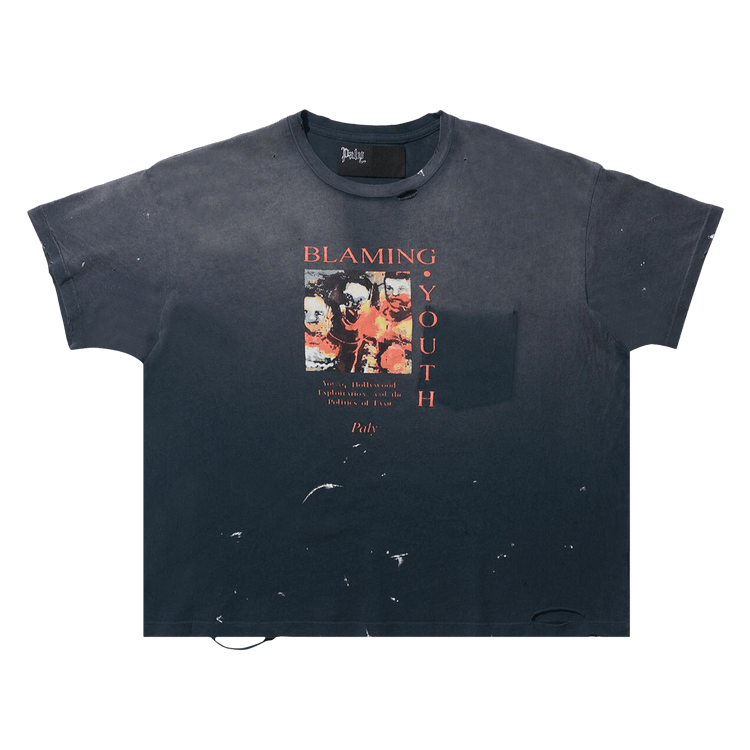 Paly Hollywood Blaming Youth T-Shirt "Vintage Black"