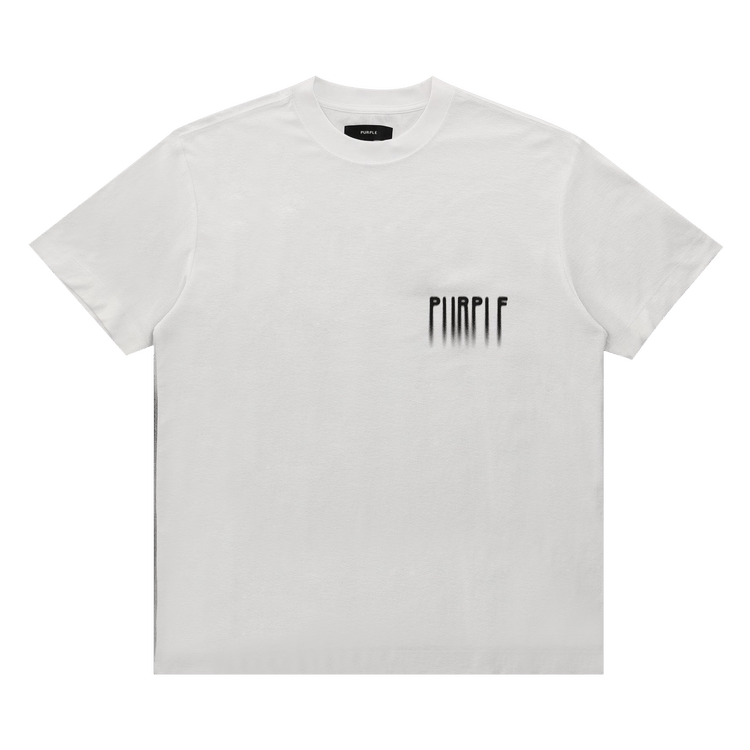 PURPLE BRAND Textured T-Shirt "White"