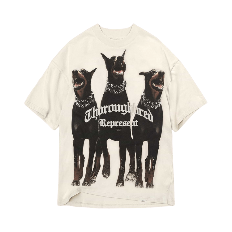 Represent Clo Thoroughbred T-Shirt "Vintage White"