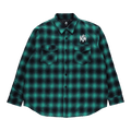 Warren Lotas Reaper with Sword Quilted Lined Flannel "Green"