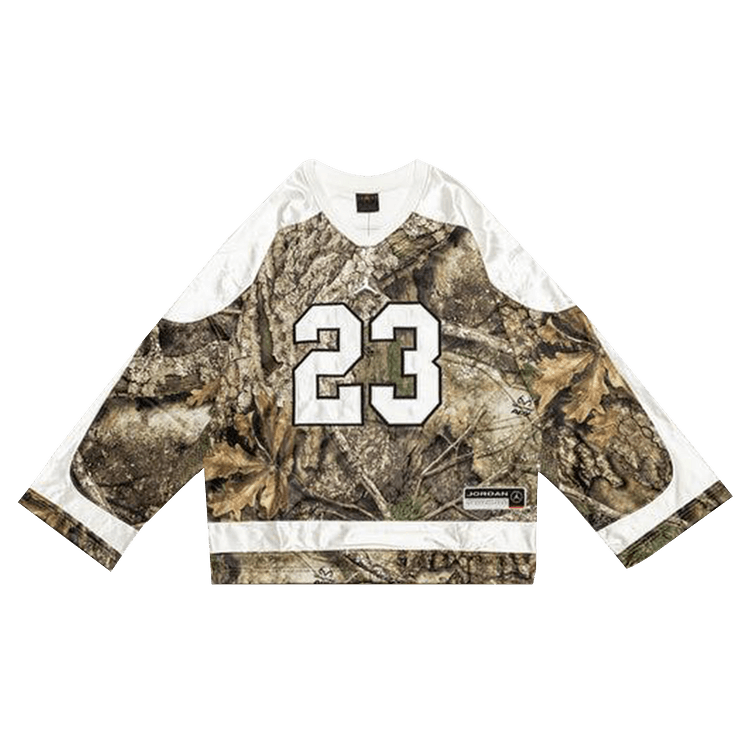 Air Jordan Brooklyn Realtree Hockey Jersey "Medium Olive"