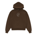 Brain Dead 3D Logohead Hoodie "Brown"