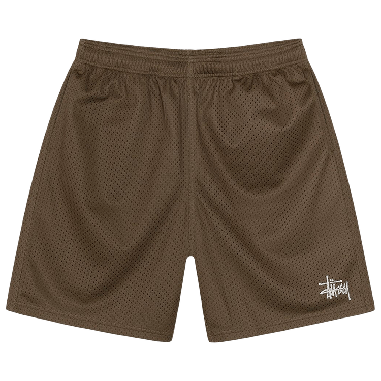 Stussy Mesh Basic Shorts "Olive"