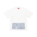 Supreme Cracked Stretch Short-Sleeve Top "White"