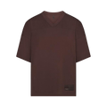 NikeSKIMS Airy V-Neck Oversized Top "Dark Sepia"