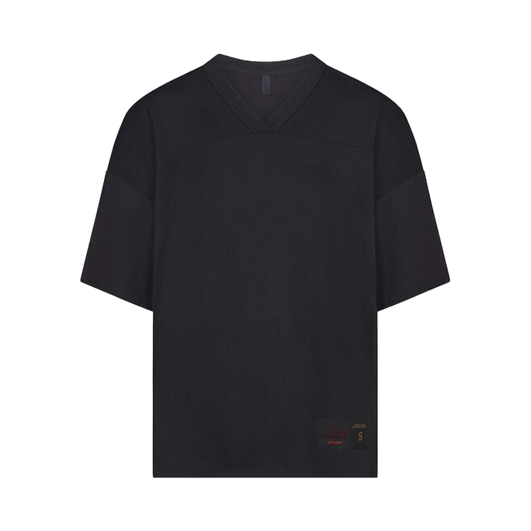 NikeSKIMS Airy V-Neck Oversized Top "Obsidian"