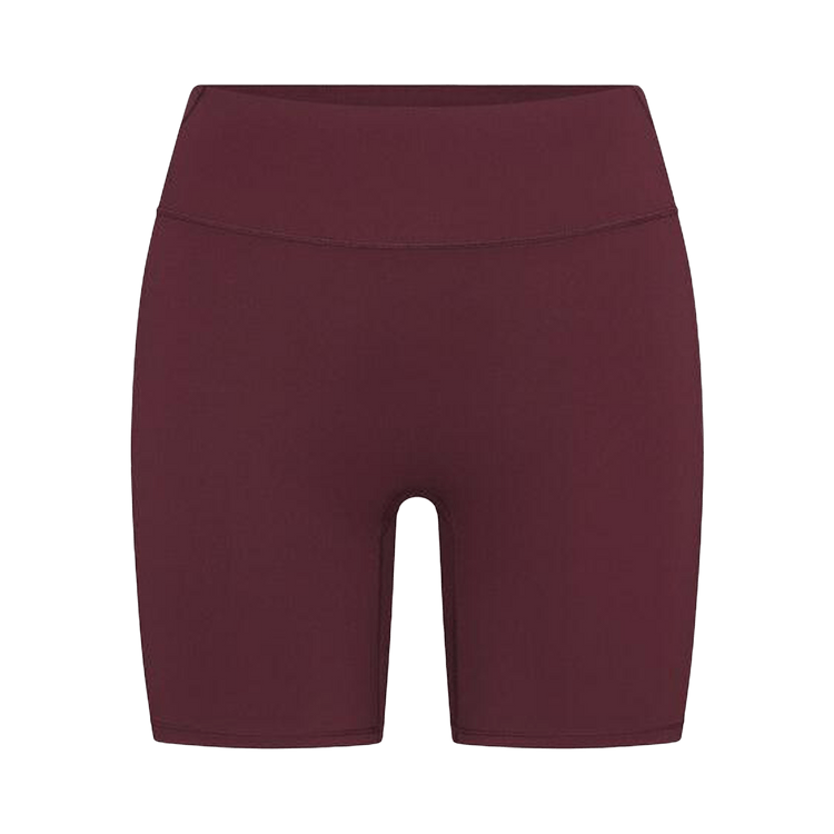NikeSKIMS Matte 5" Biker Short "Currant"