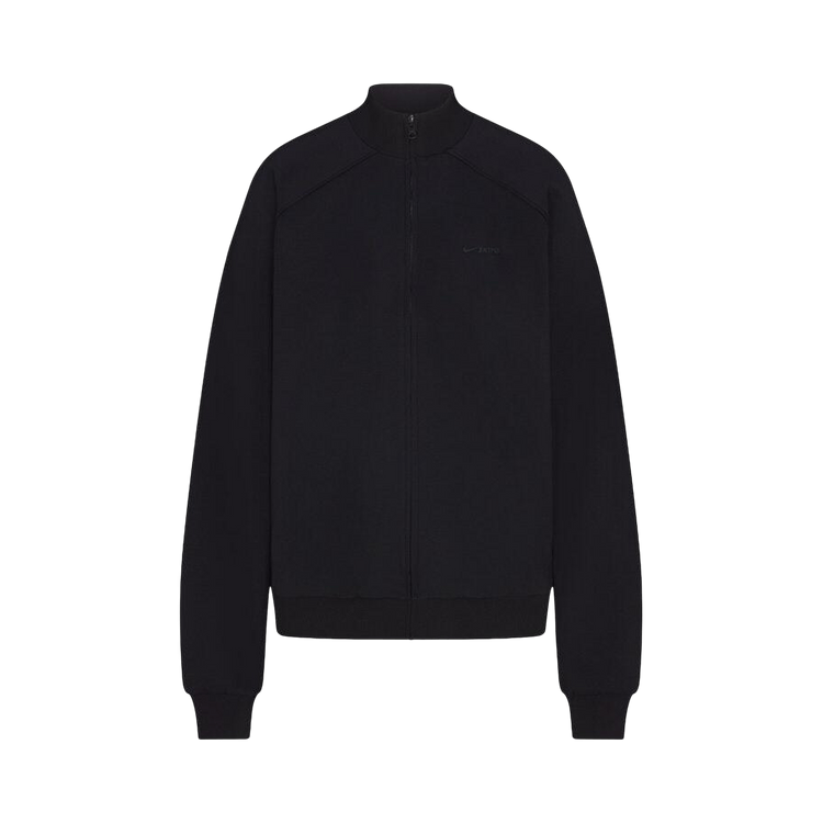 NikeSKIMS Matte Tricot Oversized Track Jacket "Obsidian"