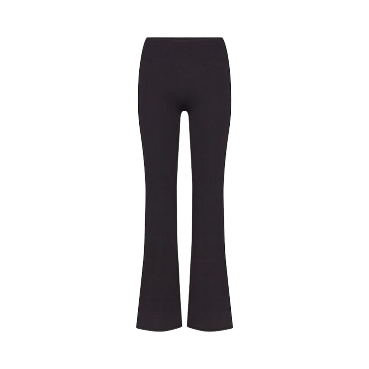 NikeSKIMS Matte Slim Flare Legging "Obsidian"