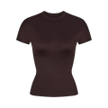 NikeSKIMS Shine Short Sleeve Mock Neck Top "Phoenix"
