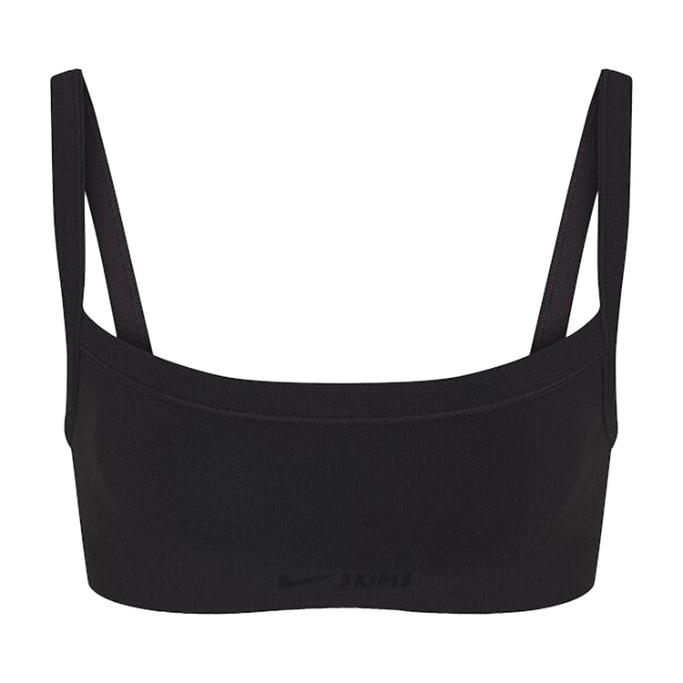 NikeSKIMS Vintage Seamless Cami Bra "Obsidian"