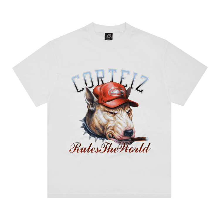 Corteiz DOG Pound Tee "White"