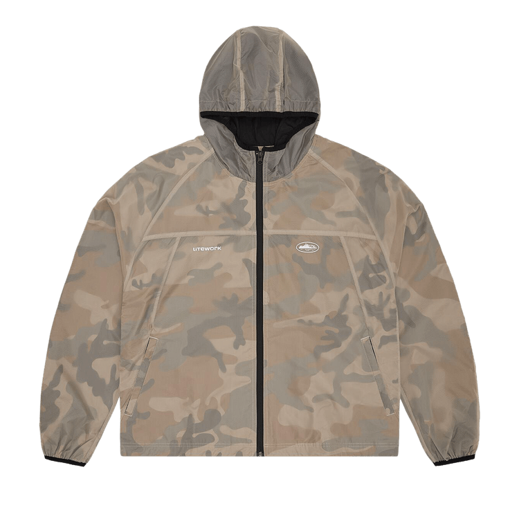 Corteiz Dual-Layer Litework Jacket "Desert Camo"