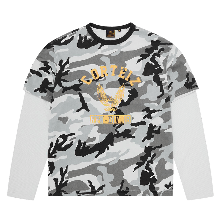 Corteiz Eagle Camo Thermal Long-Sleeve "Arctic"