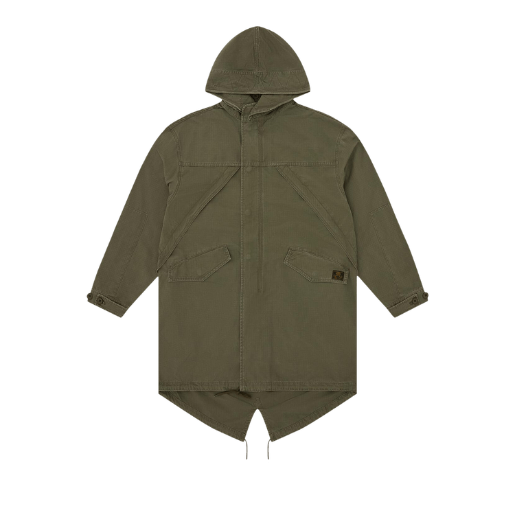 Corteiz Guerillaz Fishtail Parka "Olive"