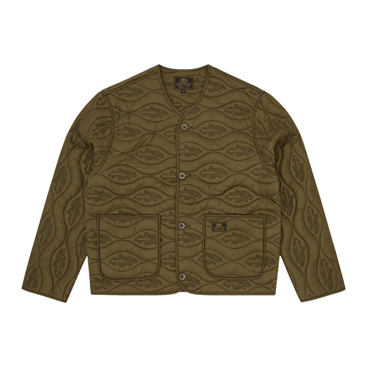 Corteiz Guerillaz Parka Liner "Olive"