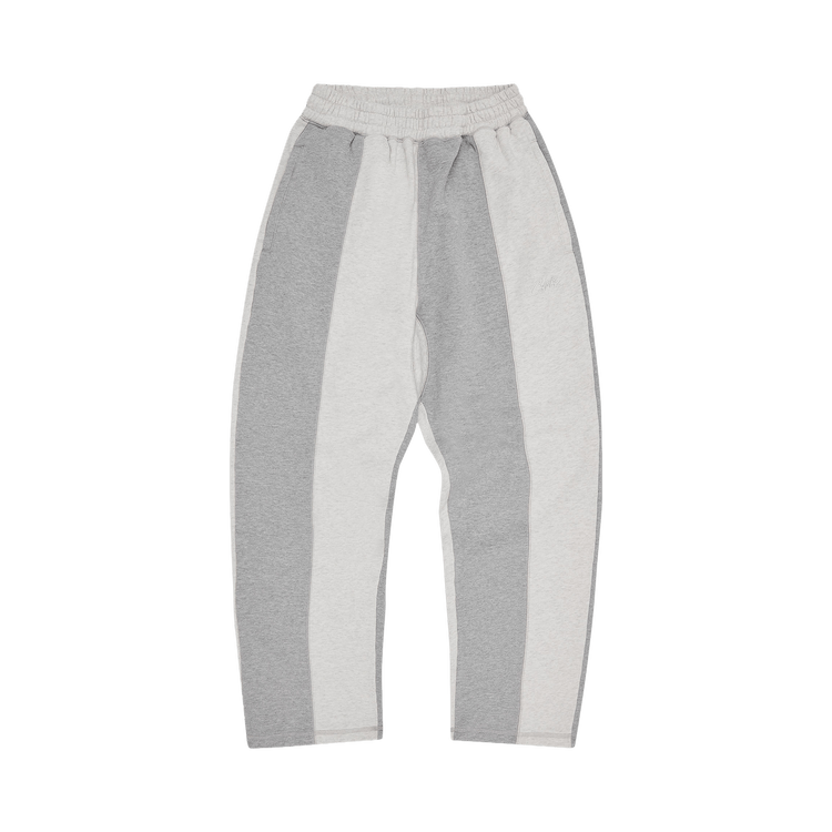 Corteiz Hmp Contrast Panel Open Hem Sweatpant "Heather Grey"