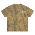 Corteiz Island Puff Print Tee "Forest Camo"
