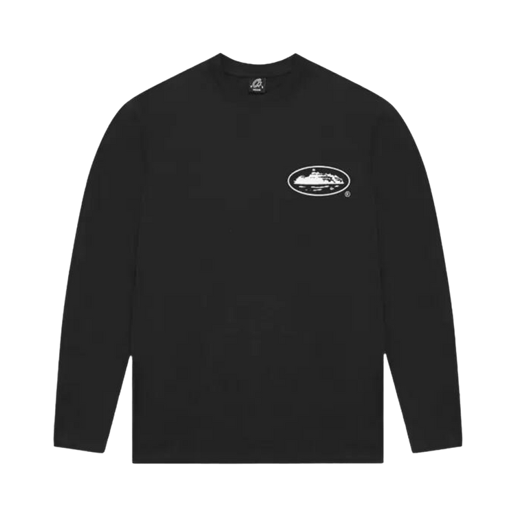 Corteiz OG Island Long-Sleeve Tee "Black"