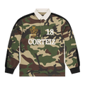 Corteiz Panelled Rugby "Woodland Camo"