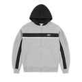 Corteiz Ribbed Sporteiz Zip Hoodie "Heather Grey"