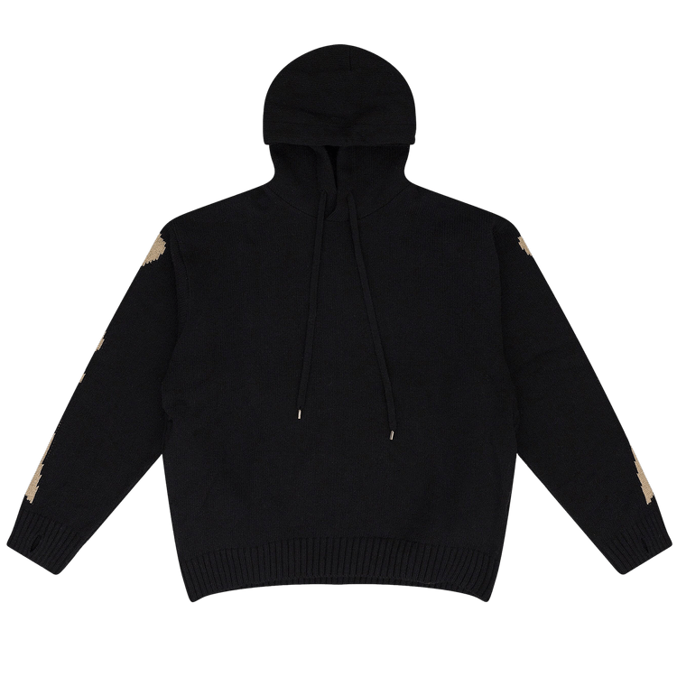 Kapital Wool Bone Hooded Sweater "Black"