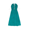 Lanvin Long Pleated Dress "Aquamarine"