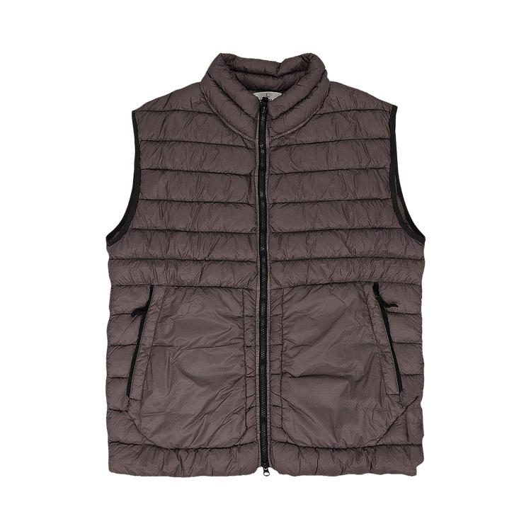 Stone Island Real Down Sleeveless Vest "Brown"