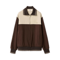 Miu Miu Zipper Sweatshirt "Cocoa/Sand"