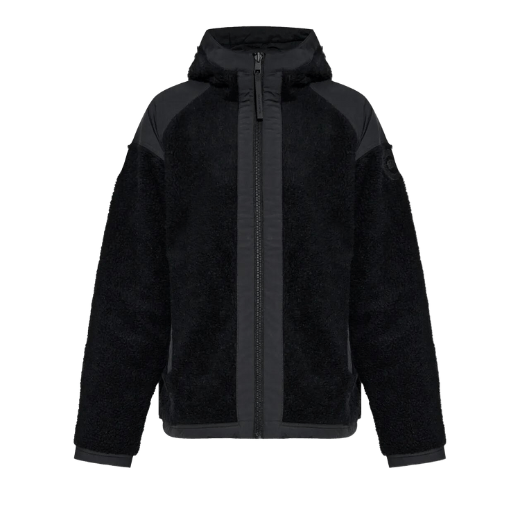 Canada Goose Alberni Reversible Fleece Bomber "Black/Black"