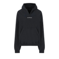 Balenciaga Polo Hoodie "Faded Black/White"